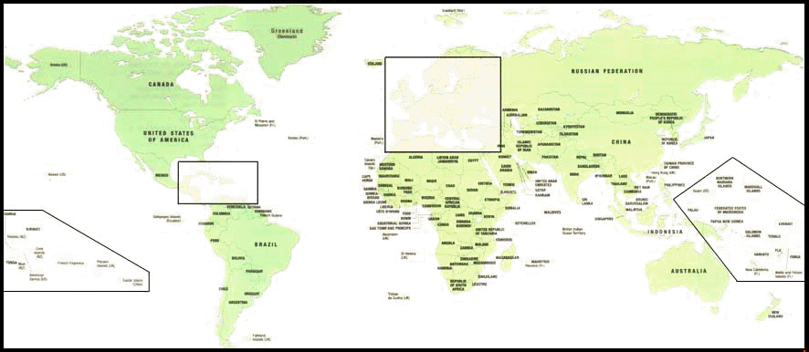 WORLD MAP